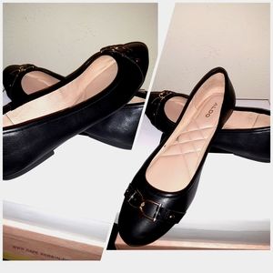 Black flats from Aldo only worn a couple of times.